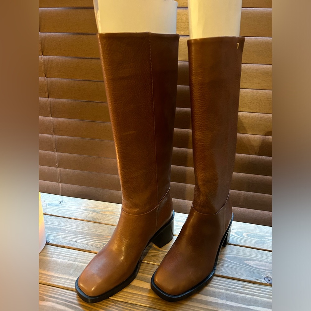 Larroude Brown Tall Boots
